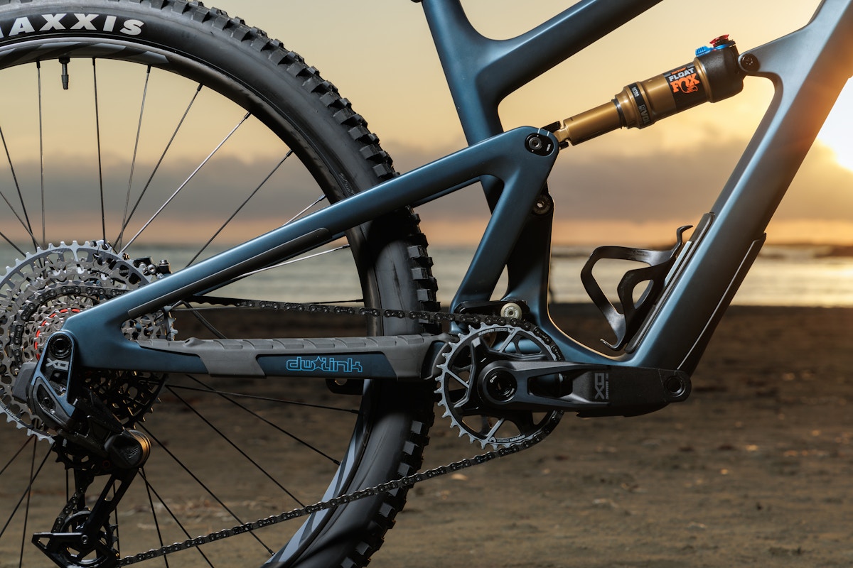 Ibis Cycles Ripley V5 Blue Hour rear of bike detail, outside